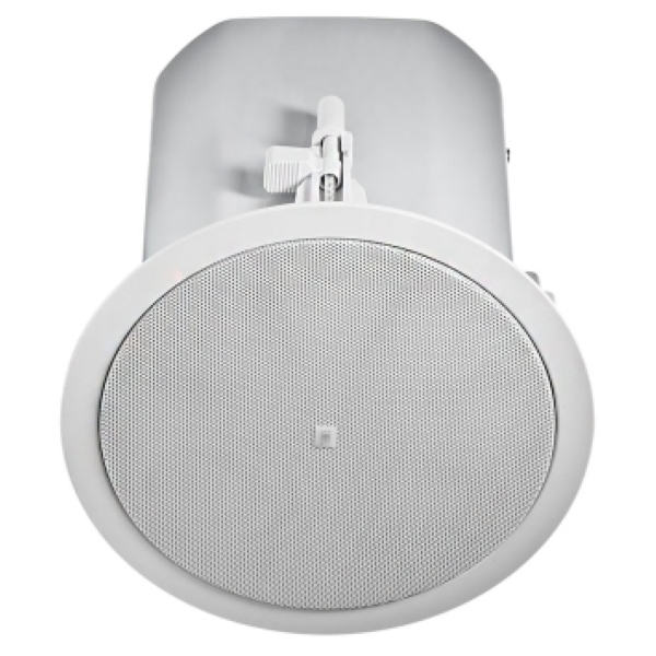 JBL Control 45C/T 5.25-Inch Two-Way Coaxial Ceiling Speaker (Pair), 150W @ 8 Ohms or 70V/100V Line - White
