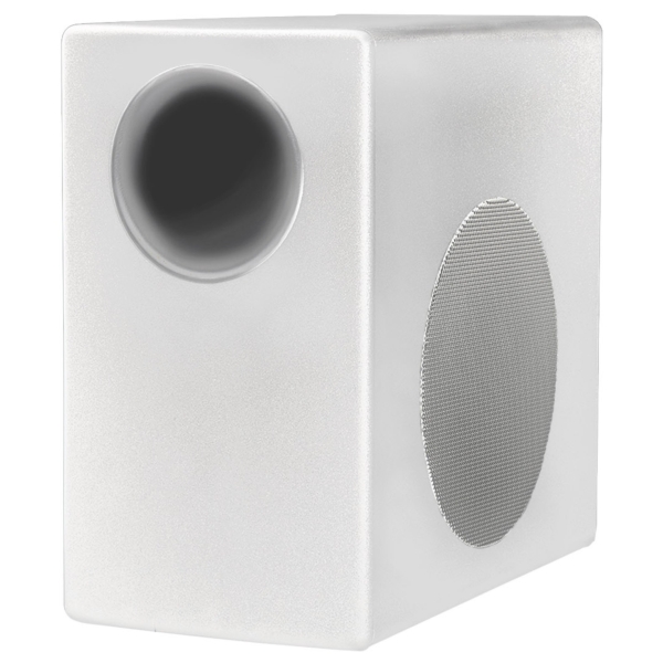 JBL Control 50S/T 8-Inch Surface-Mount Subwoofer for Subwoofer-Satellite Loudspeaker System, 150W @ 8 Ohms or 70V/100V Line - White