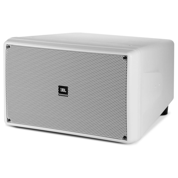 JBL Control SB2210 Dual 10-inch Compact Subwoofer, 500W @ 8 Ohms - IP45, White