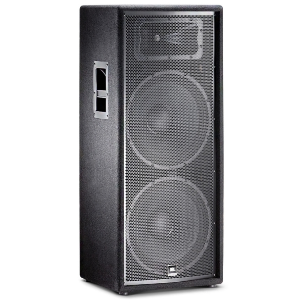 JBL JRX225 Dual 15-Inch 2-Way Passive Carpeted Speaker, 500W @ 4 Ohms