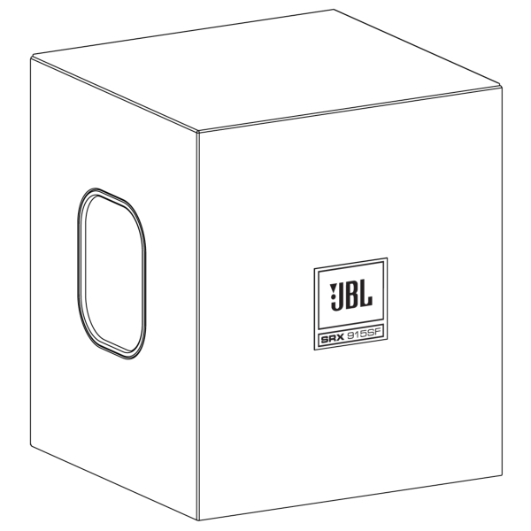 JBL SRX915S CVR Accessory Cover Kit for JBL SRX915S Subwoofers