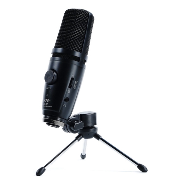 JTS JS-1P Podcast Microphone - Black