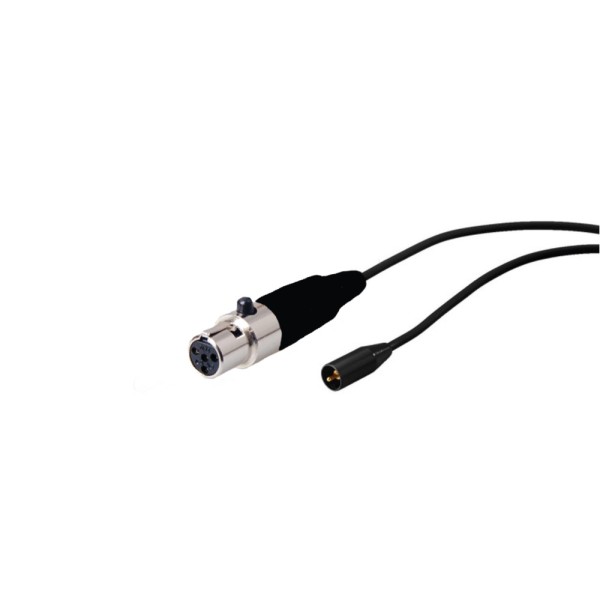 JTS 304UiC4 Replacement Cable for JTS CM-304SP Microphone with 4-pin Mini-XLR - Black