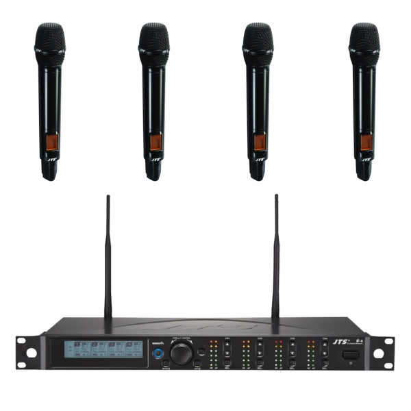JTS 4-Way R-4 Handheld Bundle - Channel 38 to 41