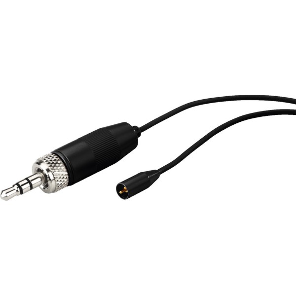 JTS 801CS BK Replacement Cable for Selected CM Series Head Worn Mic (3.5mm Stereo Plug) - Black