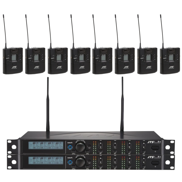 JTS 8-Way R-4 Beltpack Bundle - Channel 65 to 70