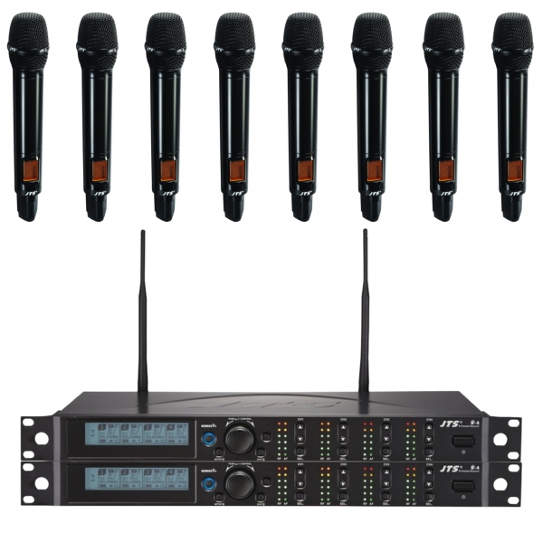 JTS 8-Way R-4 Handheld Bundle - Channel 65 to 70