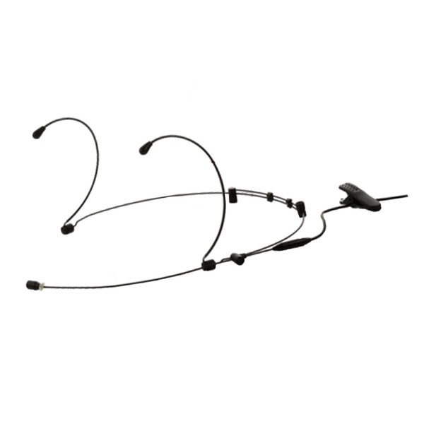 JTS CM-804iB Double Ear-hook Omni-Directional Microphone - Black