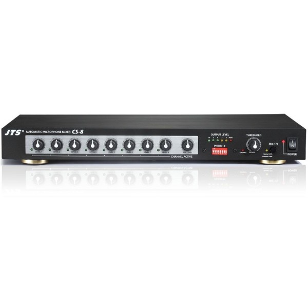 JTS CS-8 Automatic 8 Channel Microphone Mixer