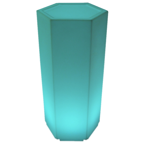 LED Hexagonal Display Plinth - Large