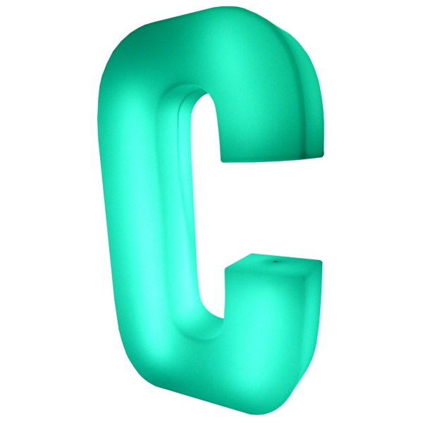 LED Alphabet Letter C