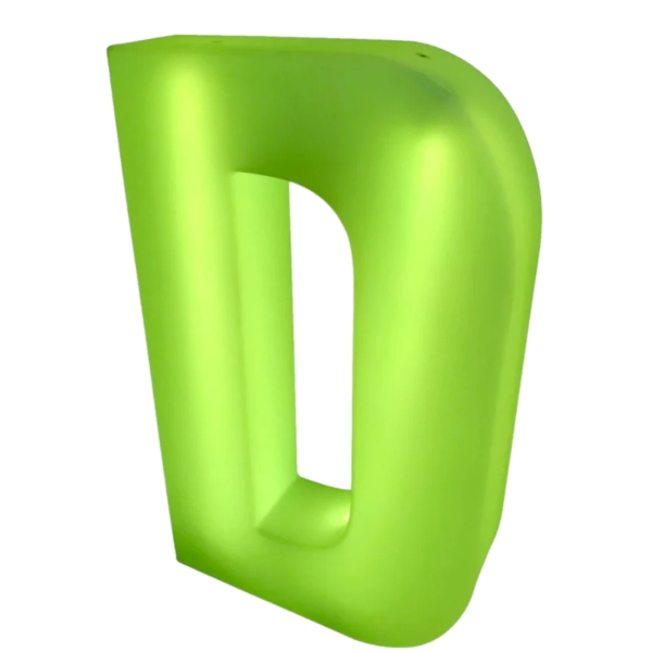 LED Alphabet Letter D