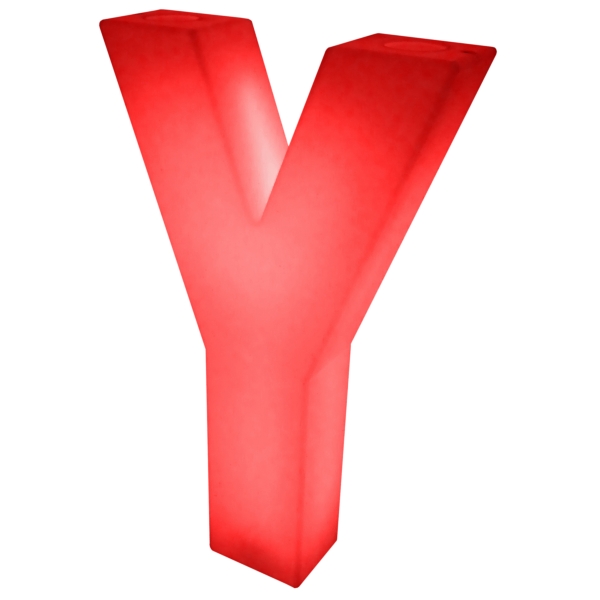 LED Alphabet Letter Y