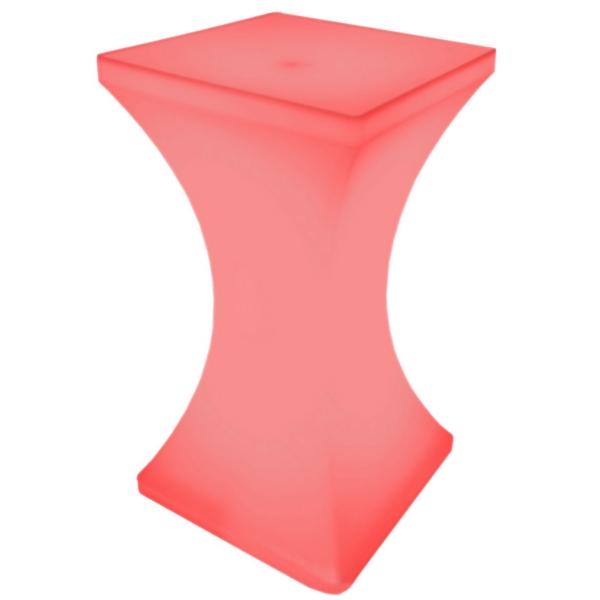 LED Poseur Table - Rectangular