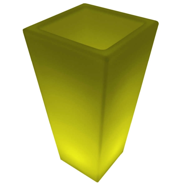 LED Square Pot/Planter - Medium