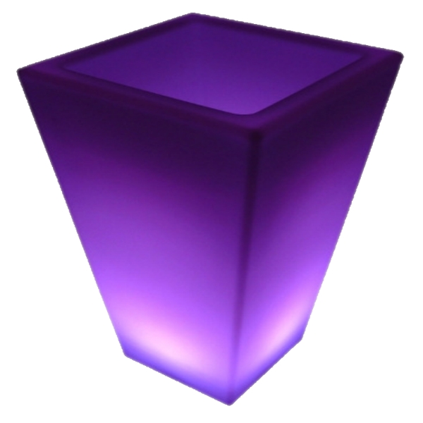 LED Square Pot/Planter - Small