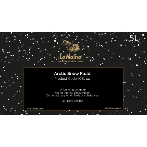 Le Maitre ICE7141 Arctic Snow Fluid (4x 5 Litre)