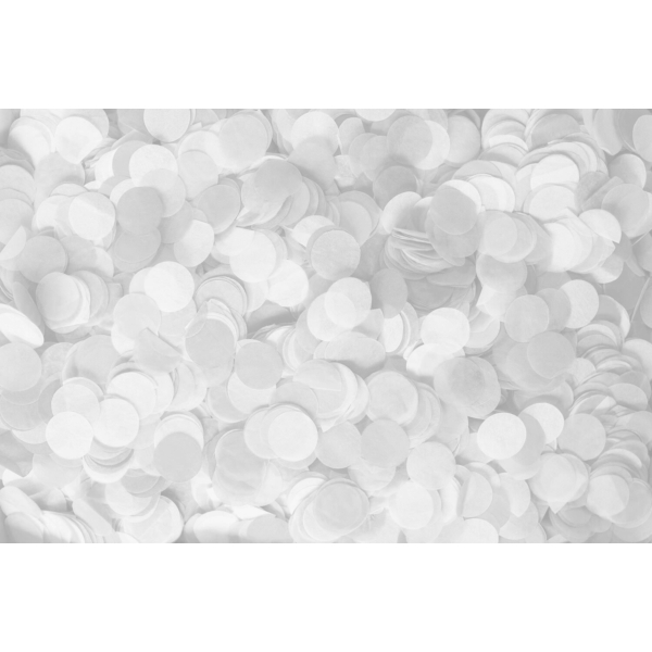 Le Maitre 1715A Chinese Confetti, White - 1kg