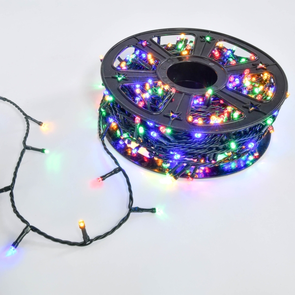 Lyyt 1000-LED String Light Reel, Multi-Coloured, 25m - IP44