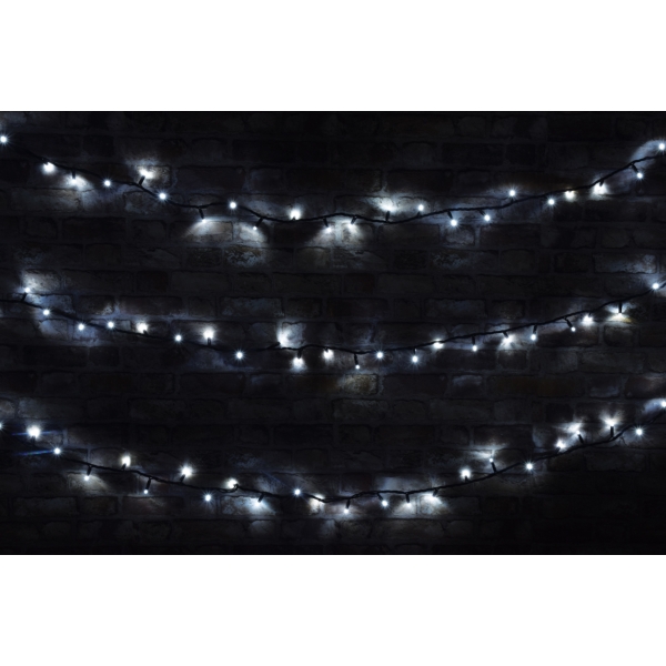 Lyyt 100CON-CW Connectable Outdoor LED String Lights, Cool White