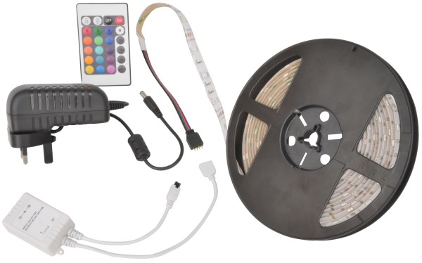 Lyyt DK3-RGB30 RGB LED Tape Kit, IP65, 3 metre with 30 LEDs per metre