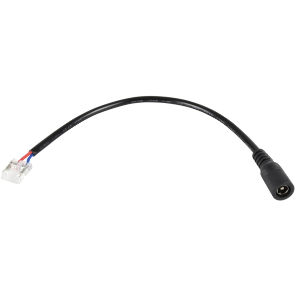 Lyyt Single Colour 8mm LED Tape Crimp to DC (5 Pack)