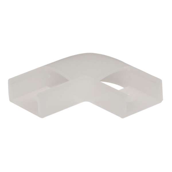 Lyyt Translucent Corner Connectors for Short Crown Aluminium LED Tape Profiles - Pack of 4