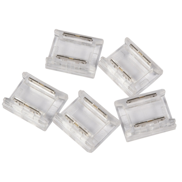 Lyyt 24V Single Colour COB LED Strip Connector (Pack of 5)