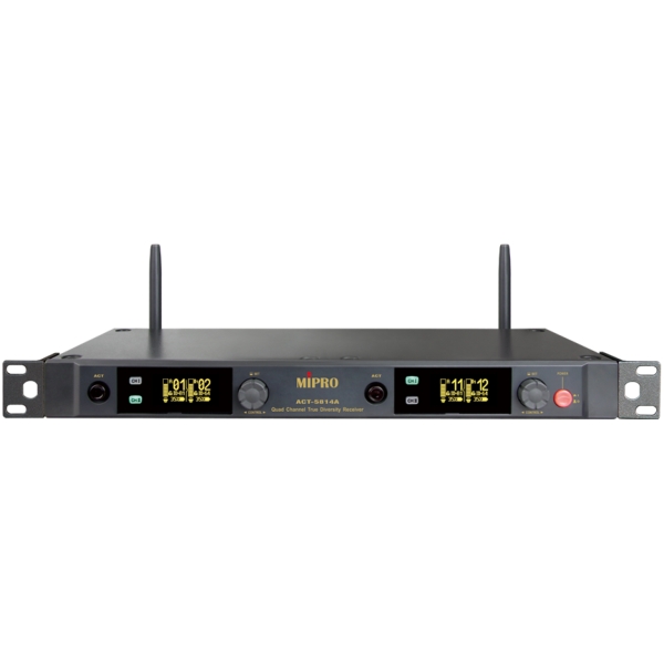 Mipro ACT-5814A 5 GHz Digital Quad-Channel Radio Microphone Receiver
