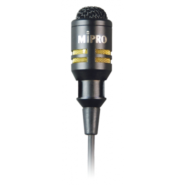 MiPro MU-53L Uni-Directional Lavalier Microphone - Black