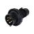 PCE 32A 415V IP67 3P+N+E Black Plug (0252-6x) - view 1