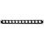 Adastra 1U 12x D-Type Punched 19-Inch Rack Panel - view 1