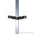 elumen8 Pipe To Wall Bracket, 100mm Black - view 6