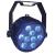 Showtec Power Spot 9 Q6 Tour RGBWAUV LED Spot, 9x 12W - view 7