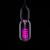 Prolite 4W LED T45 Funky Spiral Filament Lamp ES, Magenta - view 1