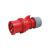 Red 16A C Form 415V 3P+E Plug (014-6) - view 1