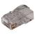 RJ45 Crimp plugs CAT5E Unshielded Arc-latch (Pack of 50) - view 1