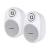 Clever Acoustics BGS 20T 3-Inch 2-Way Speaker Pair, 20W @ 8 Ohms or 100V Line - White - view 1