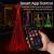 Xmas Haus Cone Tree RGB APP Control 18 String 804 LED - 2.4m - view 4