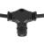 Lyyt 5SBELT 5-Way Belt for Connectable Static String Lights, 2 Core - IP44 - view 2