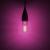 Prolite 4W LED T45 Funky Spiral Filament Lamp ES, Pink - view 3