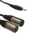 Accu-Cable AC-J3S-2XM/1,5 Dual Male XLR to 3.5mm Stereo Jack, 1.5m - view 1