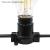 elumen8 50m BC Heavy Duty Rubber Festoon, 0.5m Spacing with 16A Plug and Socket - view 5