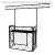 Equinox Truss Booth Overhead Kit (Matt Black) - view 2