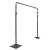 Wentex Pipe and Drape 3-Way Telescopic Upright, 1.8M to 4.2M - Black - view 6