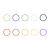Seetronic SCH-RING-RD H-Series XLR Colour Coding Ring - Red (Pack of 50) - view 2