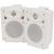 QTX QR5W 5.25-Inch Active Speaker System (Pair), 20W - White - view 1