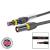 elumen8 120mm Powerlock Male Source to Female Drain Cable, 5M - L2 Black - view 1