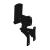 FBT Vertus VT-W 604 Directional Wall Mount Bracket for FBT CLA 604 - Black - view 1