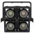 Chauvet Pro Strike Array 4C Quad RGBA-WW LED Strobe, Blinder and Wash, IP65 - view 4